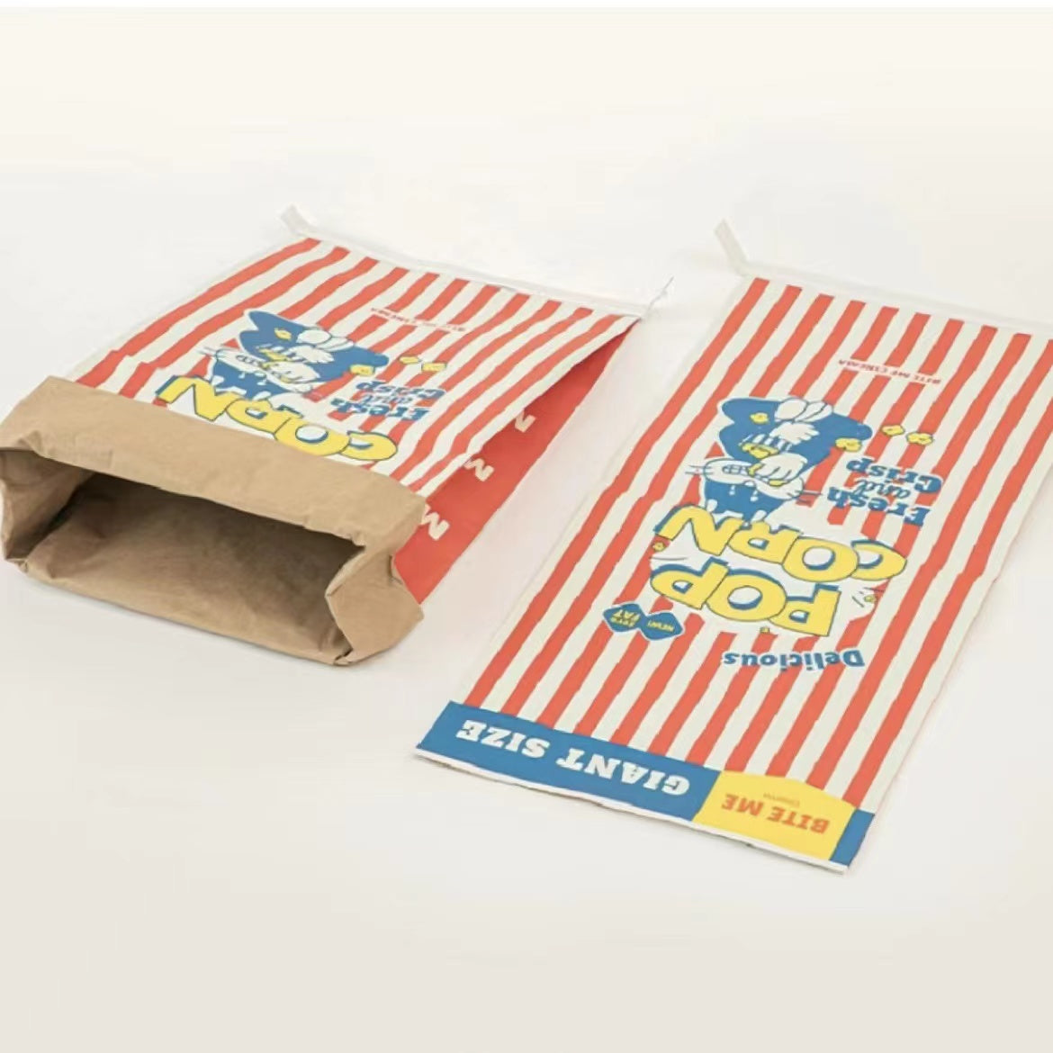 Pop Corn Paper Bag for Cats