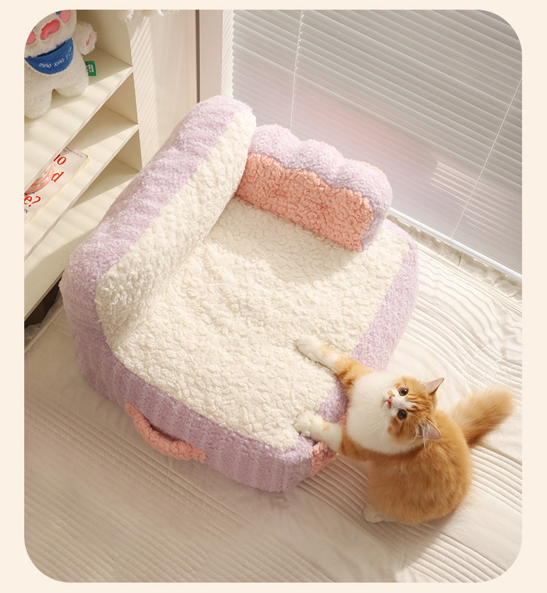Taro Cream Cake Sofa Bed