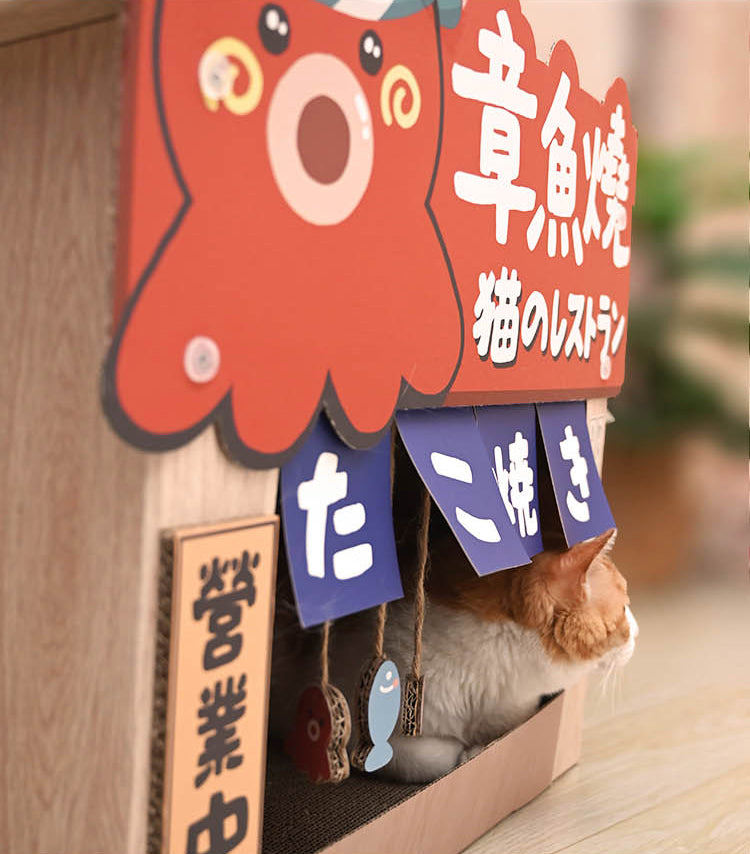 Takoyaki House and Hot Spring Scratcher Box