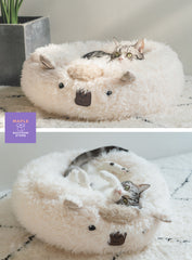 Alpaca Warm Cozy Bed for Winter