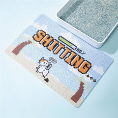 GAMEPET Pet Litter Box Mat
