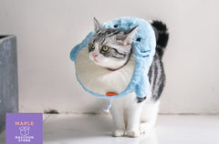 Cute Cozy Cat Circle / Baby Shark Cone for Anti-licking