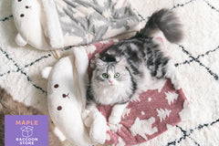 Cute Polar Bear Cat Sleeping Bag / Futon & Blanket