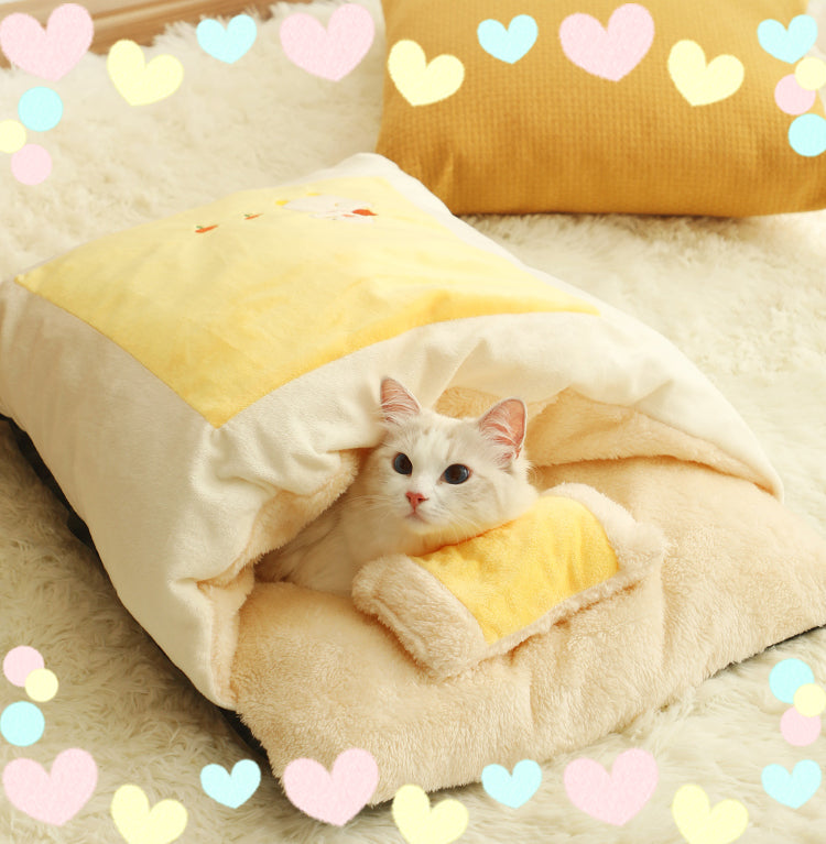 Thick Futon Sleeping Bag with Warm Comforter