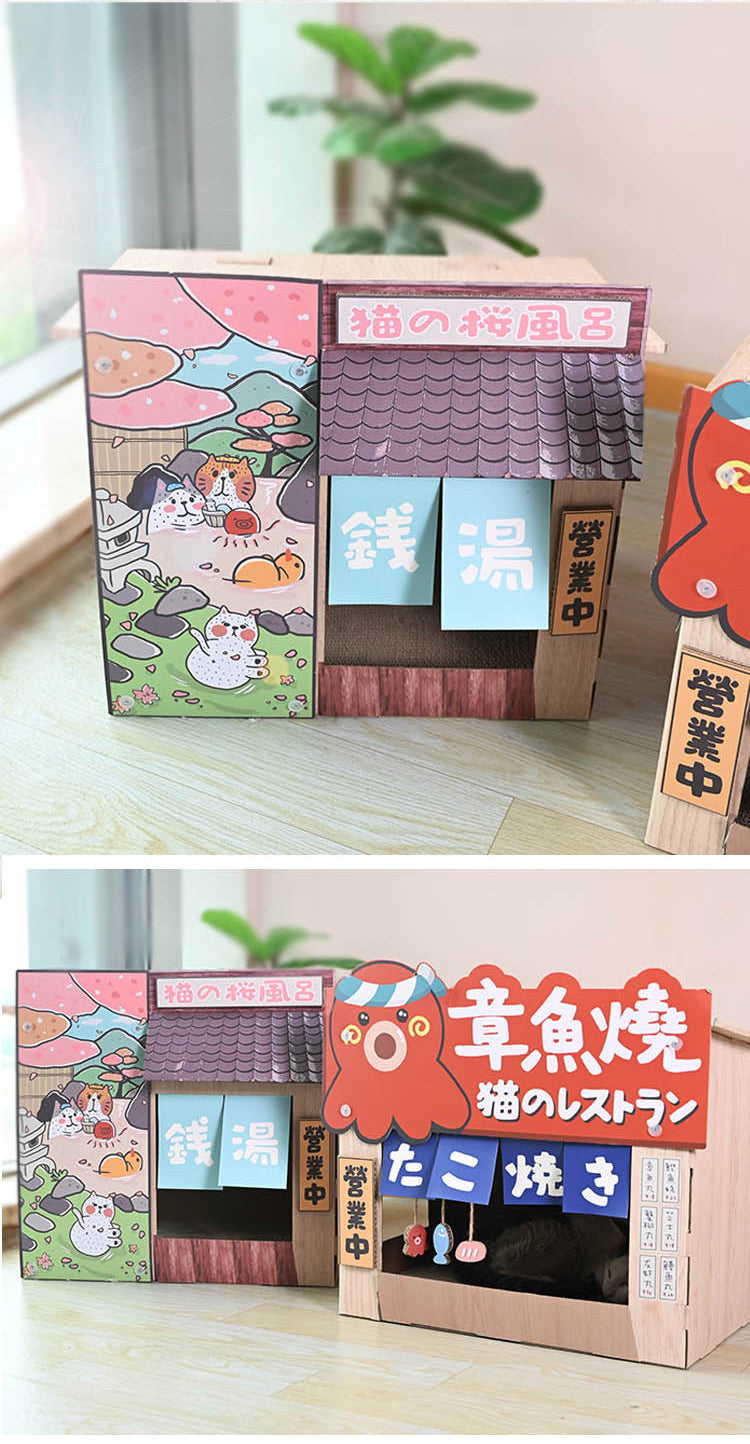 Takoyaki House and Hot Spring Scratcher Box
