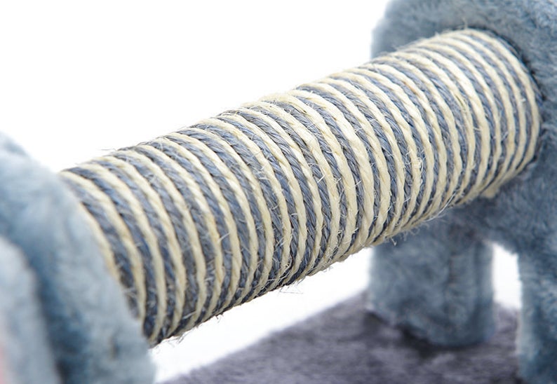 Cute Animal Woven Rope Freestanding Scratcher
