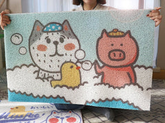 Japanese Style Super Cute Pet Litter Mat