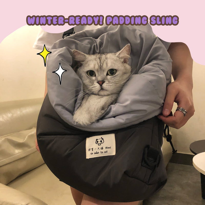 Padded Pet Sling / Padding Pet Travel Carrier